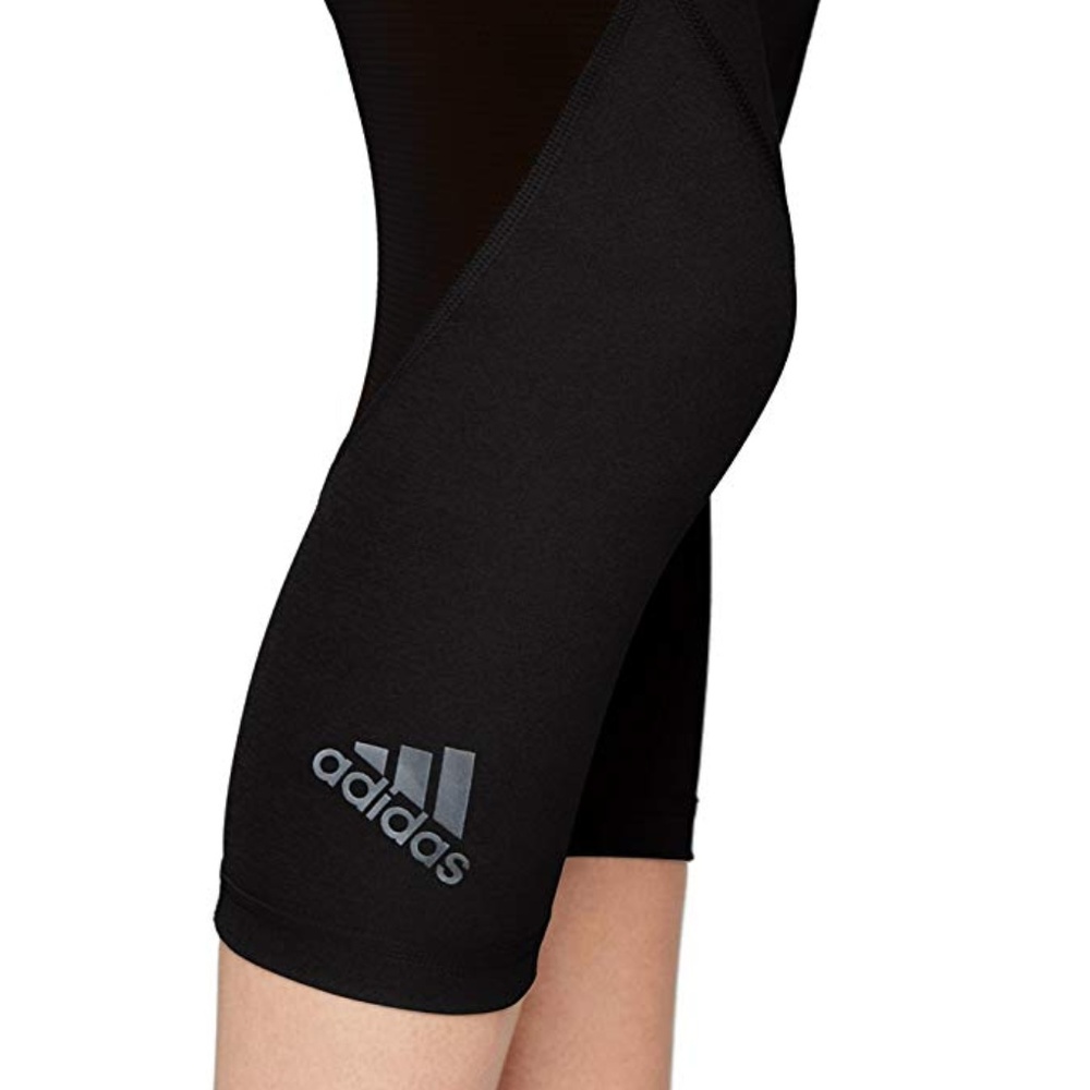 🔥LAST 1🔥NWT ADIDAS BLACK ALPHASKIN TIGHTS - Picture 7 of 7